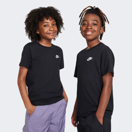 Футболка Nike K NSW TEE EMB FUTURA LBR - 175363, фото 4 - інтернет-магазин MEGASPORT