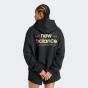 Кофта New Balance Reimagined Fleece Oversized Hoodie, фото 2 - інтернет магазин MEGASPORT