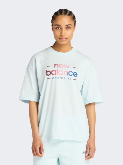Футболка New Balance Reimagined Oversized T-Shirt - 175575, фото 1 - інтернет-магазин MEGASPORT