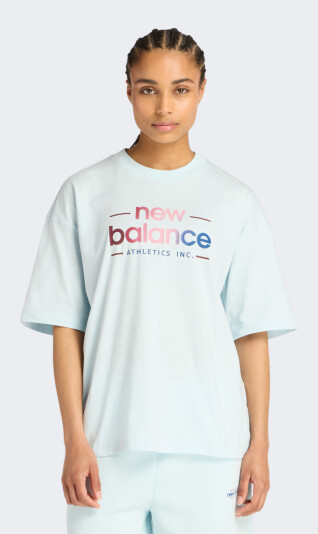 Футболка New Balance Reimagined Oversized T-Shirt - 175575, фото 1 - інтернет-магазин MEGASPORT