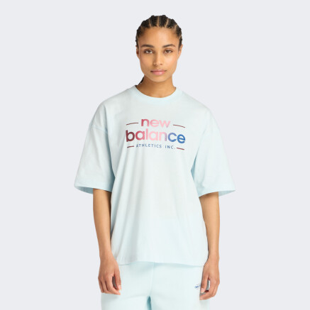 Футболка New Balance Reimagined Oversized T-Shirt - 175575, фото 1 - інтернет-магазин MEGASPORT