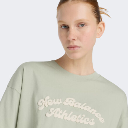 Футболка New Balance Linear Heritage Oversized T-Shirt - 175573 Футболка New Balance Linear Heritage Oversized T-Shirt - 175573