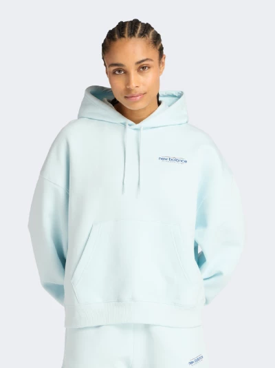 Кофта New Balance Reimagined Fleece Oversized Hoodie - 175572, фото 1 - інтернет-магазин MEGASPORT