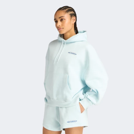 Кофта New Balance Reimagined Fleece Oversized Hoodie - 175572, фото 3 - інтернет-магазин MEGASPORT