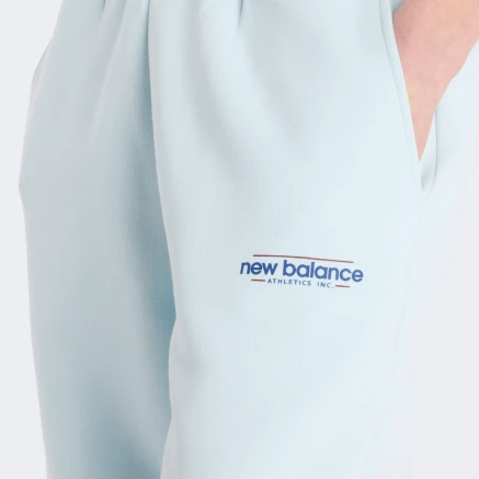 Спортивнi штани New Balance Reimagined Fleece Barrel Leg Pant - 175564, фото 5 - інтернет-магазин MEGASPORT