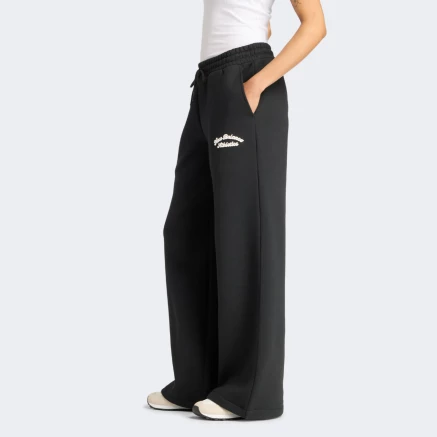 Спортивнi штани New Balance Linear Heritage Fleece Wide Leg Pant - 175565, фото 3 - інтернет-магазин MEGASPORT