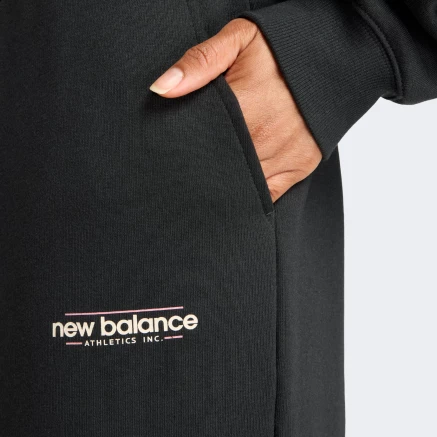 Спортивнi штани New Balance Reimagined Fleece Wide Leg Pant - 175566, фото 5 - інтернет-магазин MEGASPORT