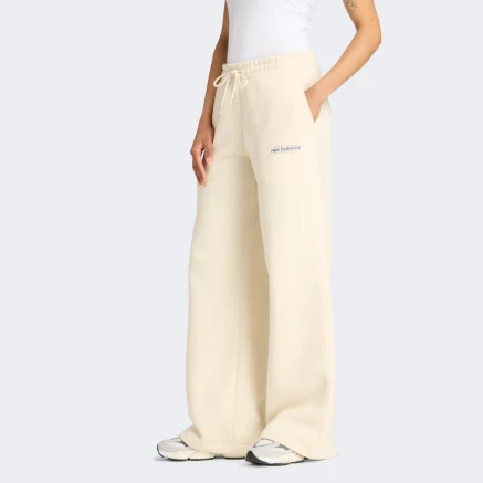 Спортивнi штани New Balance Reimagined Fleece Wide Leg Pant - 175567, фото 3 - інтернет-магазин MEGASPORT