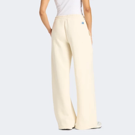 Спортивнi штани New Balance Reimagined Fleece Wide Leg Pant - 175567, фото 2 - інтернет-магазин MEGASPORT