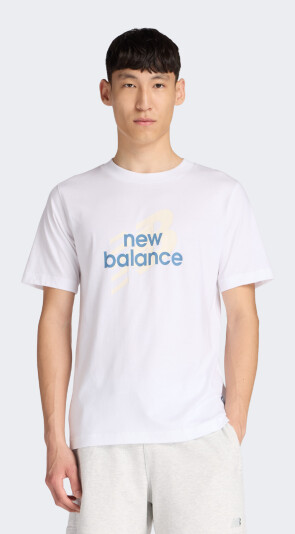 Футболка New Balance Angular Logo T-Shirt - 175550, фото 1 - інтернет-магазин MEGASPORT