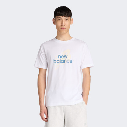 Футболка New Balance Angular Logo T-Shirt - 175550, фото 1 - інтернет-магазин MEGASPORT