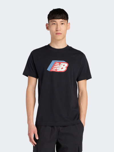 Футболка New Balance Cubed Logo T-Shirt - 175553, фото 1 - інтернет-магазин MEGASPORT