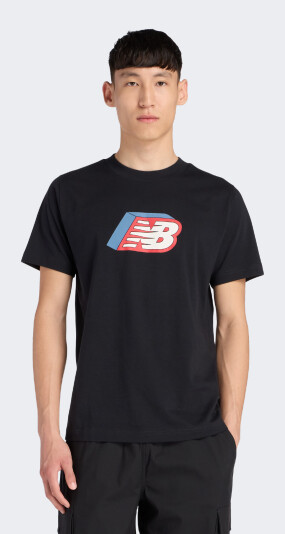 Футболка New Balance Cubed Logo T-Shirt - 175553, фото 1 - інтернет-магазин MEGASPORT