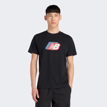Футболка New Balance Cubed Logo T-Shirt - 175553, фото 1 - інтернет-магазин MEGASPORT