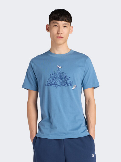 Футболка New Balance Athletics Pile T-Shirt - 175555, фото 1 - інтернет-магазин MEGASPORT