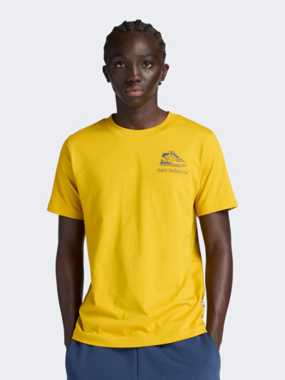 Футболка New Balance Left Chest Shoe Sketch T-Shirt - 175554, фото 1 - інтернет-магазин MEGASPORT