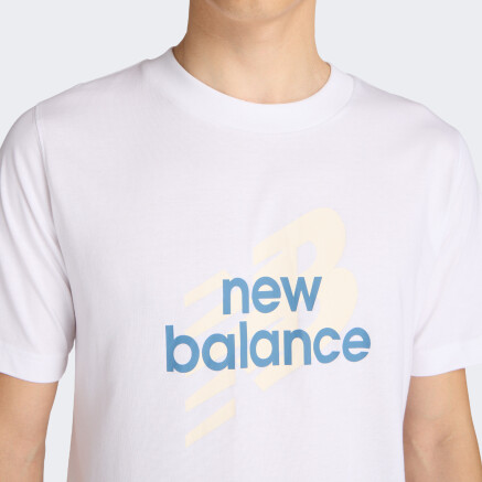 Футболка New Balance Angular Logo T-Shirt - 175550, фото 4 - інтернет-магазин MEGASPORT