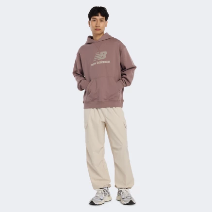 Кофта New Balance Athletics French Terry Logo Hoodie - 175538, фото 3 - інтернет-магазин MEGASPORT