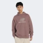 Кофта New Balance Athletics French Terry Logo Hoodie, фото 1 - інтернет магазин MEGASPORT