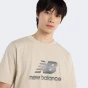 Футболка New Balance Sport Essentials Speckle Logo T-Shirt, фото 4 - інтернет магазин MEGASPORT