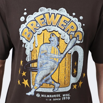 Футболка 47 Brand MILWAUKEE BREWERS SIGMA - 173343, фото 4 - інтернет-магазин MEGASPORT