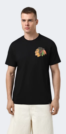 Футболка 47 Brand CHICAGO BLACKHAWKS BACKER - 173339, фото 1 - інтернет-магазин MEGASPORT