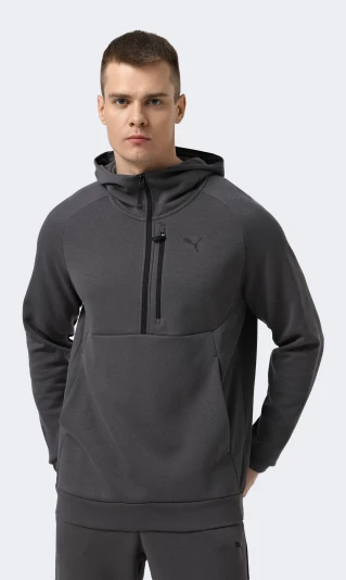 Кофта Puma PUMATECH Half Zip Hoodie - 174885, фото 1 - інтернет-магазин MEGASPORT