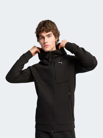 Кофта Puma PUMATECH Full-Zip Hoodie DK - 175147, фото 1 - інтернет-магазин MEGASPORT