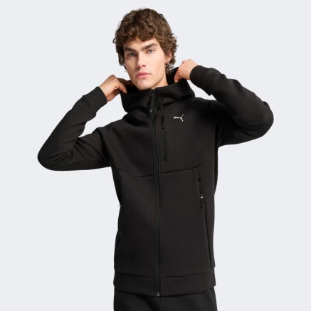 Кофта Puma PUMATECH Full-Zip Hoodie DK - 175147, фото 1 - інтернет-магазин MEGASPORT