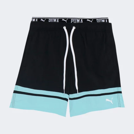 Шорти Puma SWIM MEN COLOUR BLOCK MID SHORTS 1P - 173743, фото 5 - інтернет-магазин MEGASPORT