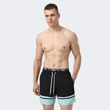SWIM MEN COLOUR BLOCK MID SHORTS 1P
