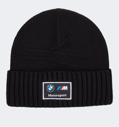 Шапка Puma BMW MMS Classic Cuff Beanie - 169133, фото 1 - інтернет-магазин MEGASPORT