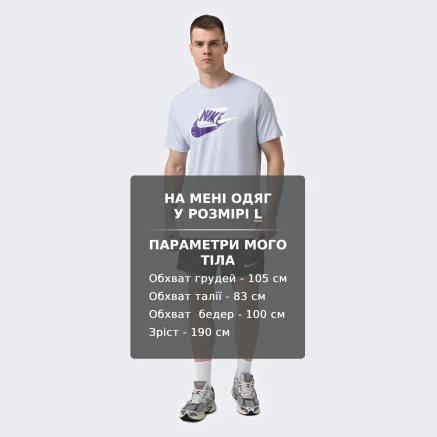Футболка Nike M NSW TEE 12MO FUTURA SP25 - 174688, фото 6 - інтернет-магазин MEGASPORT