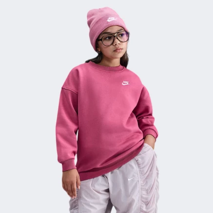 Кофта Nike G NSW CLUB FLC OVRSZD CREW LBR - 175621, фото 1 - інтернет-магазин MEGASPORT