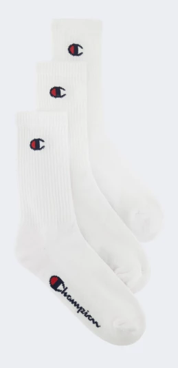 Шкарпетки Champion 3pk crew socks - 168867, фото 1 - інтернет-магазин MEGASPORT