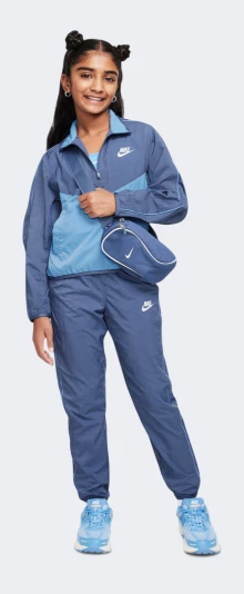 Спортивний костюм дитячий Nike K NSW TRACKSUIT WVN QZ HBR - 171489, фото 1 - інтернет-магазин MEGASPORT