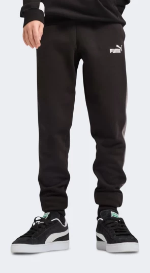 Спортивнi штани дитячі Puma ESS BLOCK Sweatpants TR B - 170576, фото 1 - інтернет-магазин MEGASPORT