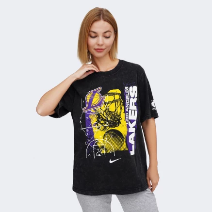 Футболка Nike LAL W NK CTS OGC VTG BF TEE - 172382, фото 1 - інтернет-магазин MEGASPORT