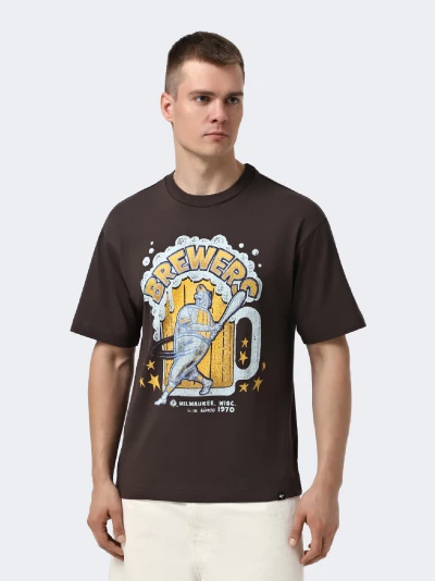 Футболка 47 Brand MILWAUKEE BREWERS SIGMA - 173343, фото 1 - інтернет-магазин MEGASPORT