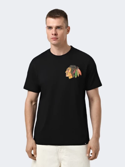 Футболка 47 Brand CHICAGO BLACKHAWKS BACKER - 173339, фото 1 - інтернет-магазин MEGASPORT