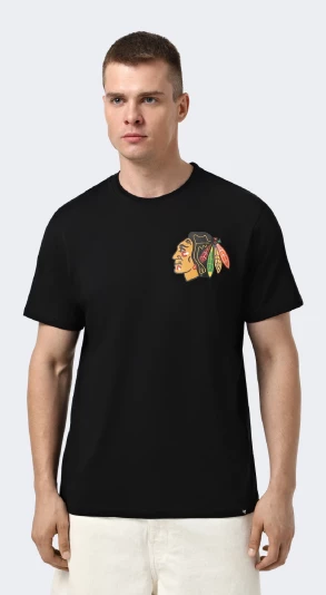 Футболка 47 Brand CHICAGO BLACKHAWKS BACKER - 173339, фото 1 - інтернет-магазин MEGASPORT