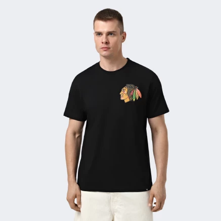 Футболка 47 Brand CHICAGO BLACKHAWKS BACKER - 173339, фото 1 - інтернет-магазин MEGASPORT