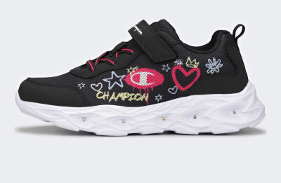 Кросівки дівчаткам Champion funfair print g ps low cut shoe - 175033, фото 1 - інтернет-магазин MEGASPORT