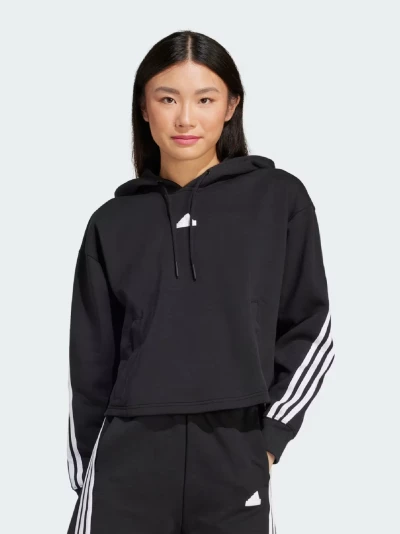 Кофта Adidas W FI 3S OH HD - 167755, фото 1 - інтернет-магазин MEGASPORT