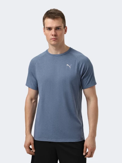 Футболка Puma M RUN VELOCITY TEE (TRI-BLEND) - 174539, фото 1 - інтернет-магазин MEGASPORT