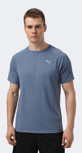 Футболка Puma M RUN VELOCITY TEE (TRI-BLEND) - 174539, фото 1 - інтернет-магазин MEGASPORT