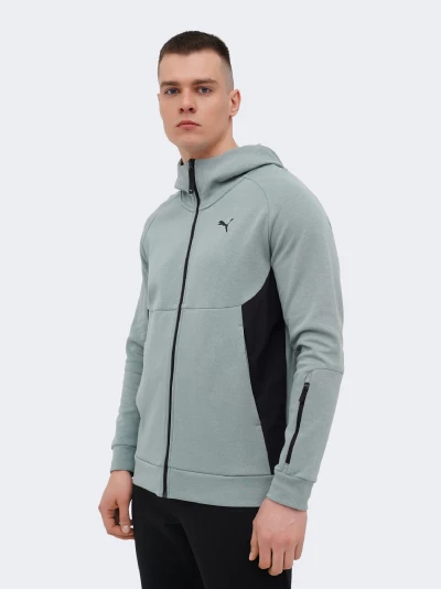 Кофта Puma PUMATECH Full-Zip Hoodie DK - 171310, фото 1 - інтернет-магазин MEGASPORT