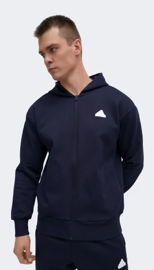 Кофта Adidas M FI DBLKNT FZ - 167856, фото 1 - інтернет-магазин MEGASPORT