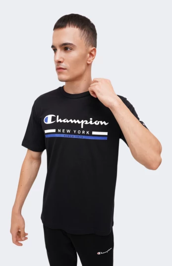 Футболка Champion crewneck t-shirt - 167424, фото 1 - інтернет-магазин MEGASPORT