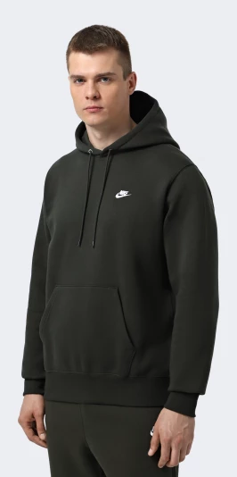 Кофта Nike M NK CLUB BB PO HOODIE - 174985, фото 1 - інтернет-магазин MEGASPORT